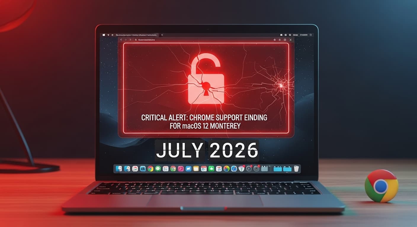 Google Chrome Ending Support for macOS Monterey: What You Need to Know Before July 2026 - Main image