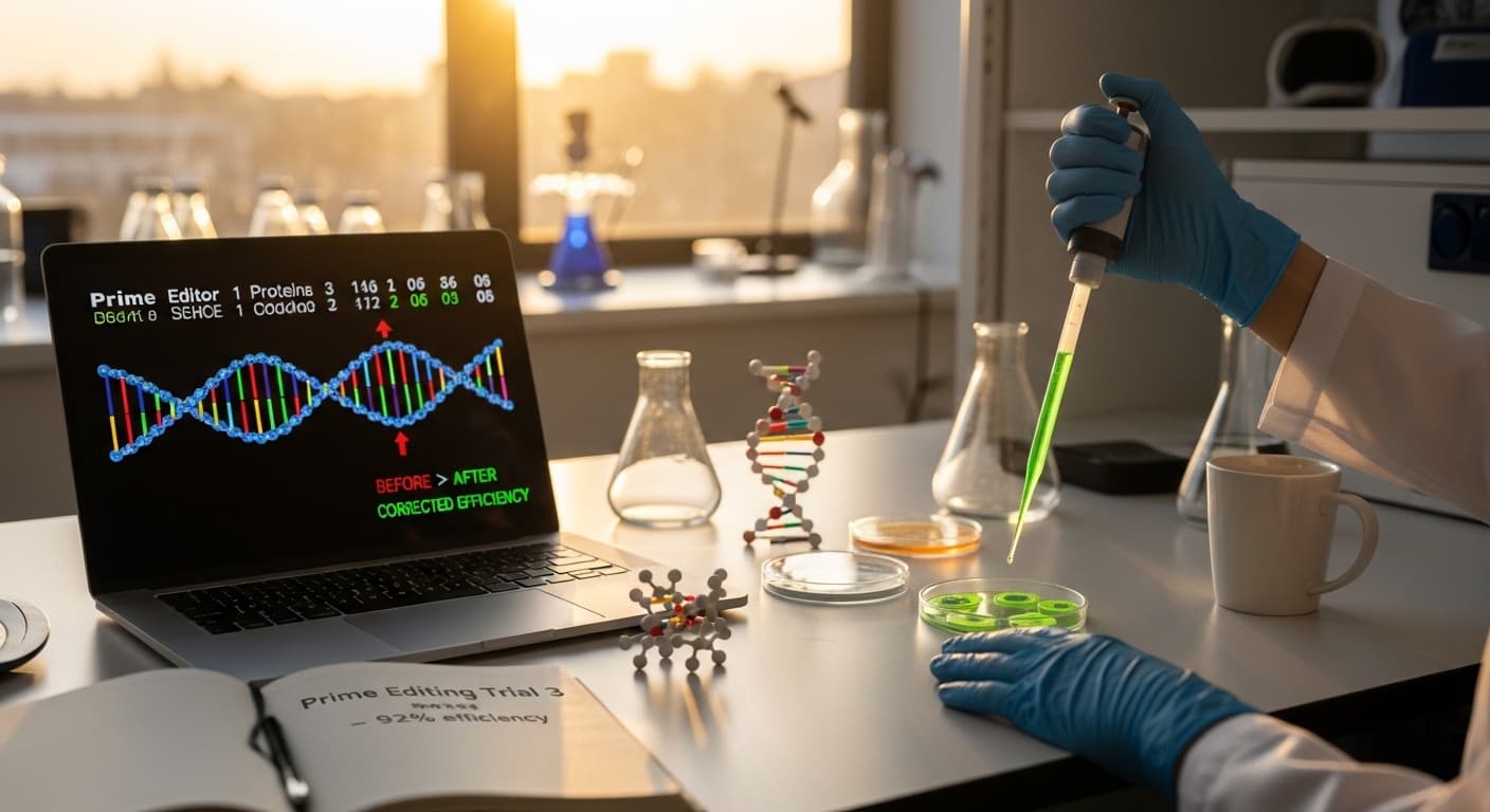 Word Processor for Life - How Prime Editing Is Rewriting Genetic Diseases - Main image