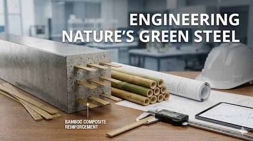 Bamboo Composite Reinforcement: Engineering Nature’s "Green Steel - Main image