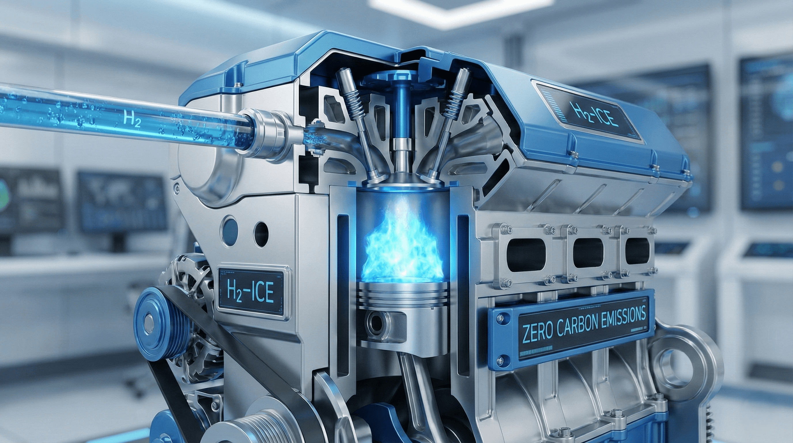 The Return of the Combustion Engine: Exploring Hydrogen Internal Combustion Engine (H2-ICE) - Featured image