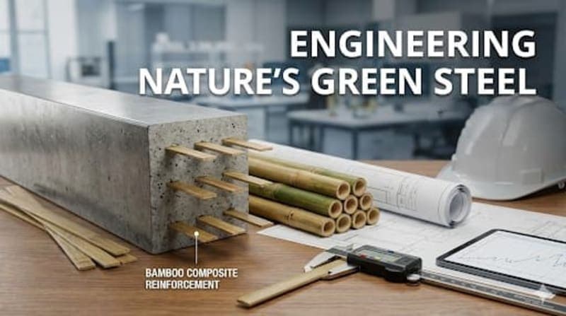 Bamboo Composite Reinforcement: Engineering Nature’s "Green Steel - Featured image