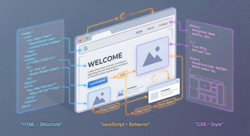The Holy Trinity Of The Web - Featured image