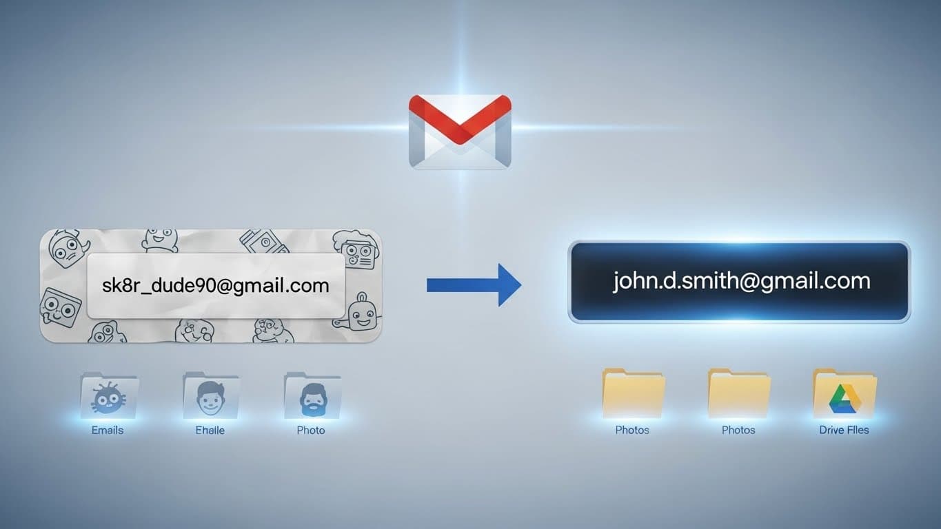 New Google Feature: How to Change Your Primary Gmail Address and Keep All Your Emails - Main image
