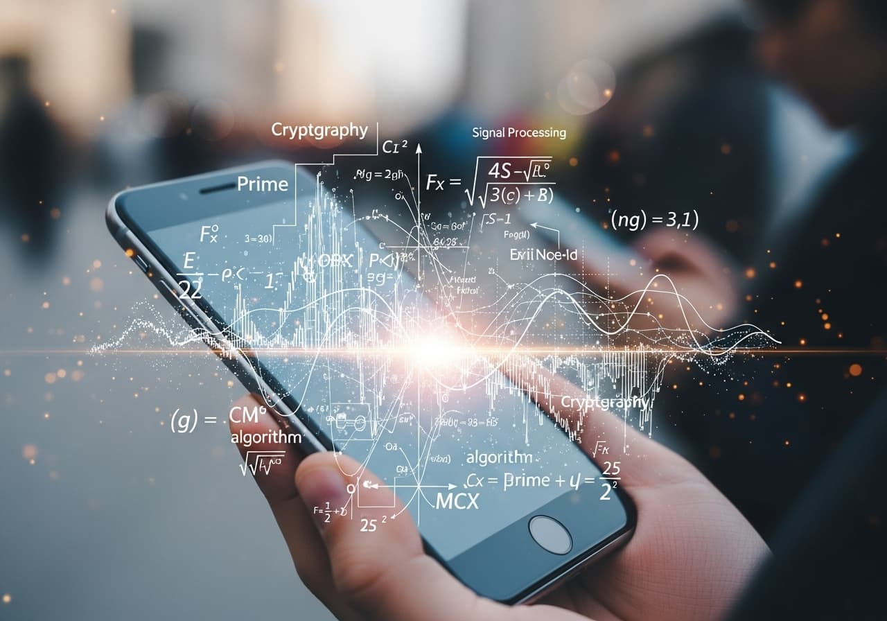 The Hidden Math in Your Pocket - How Mathematics Powers Your Mobile Life - Main image