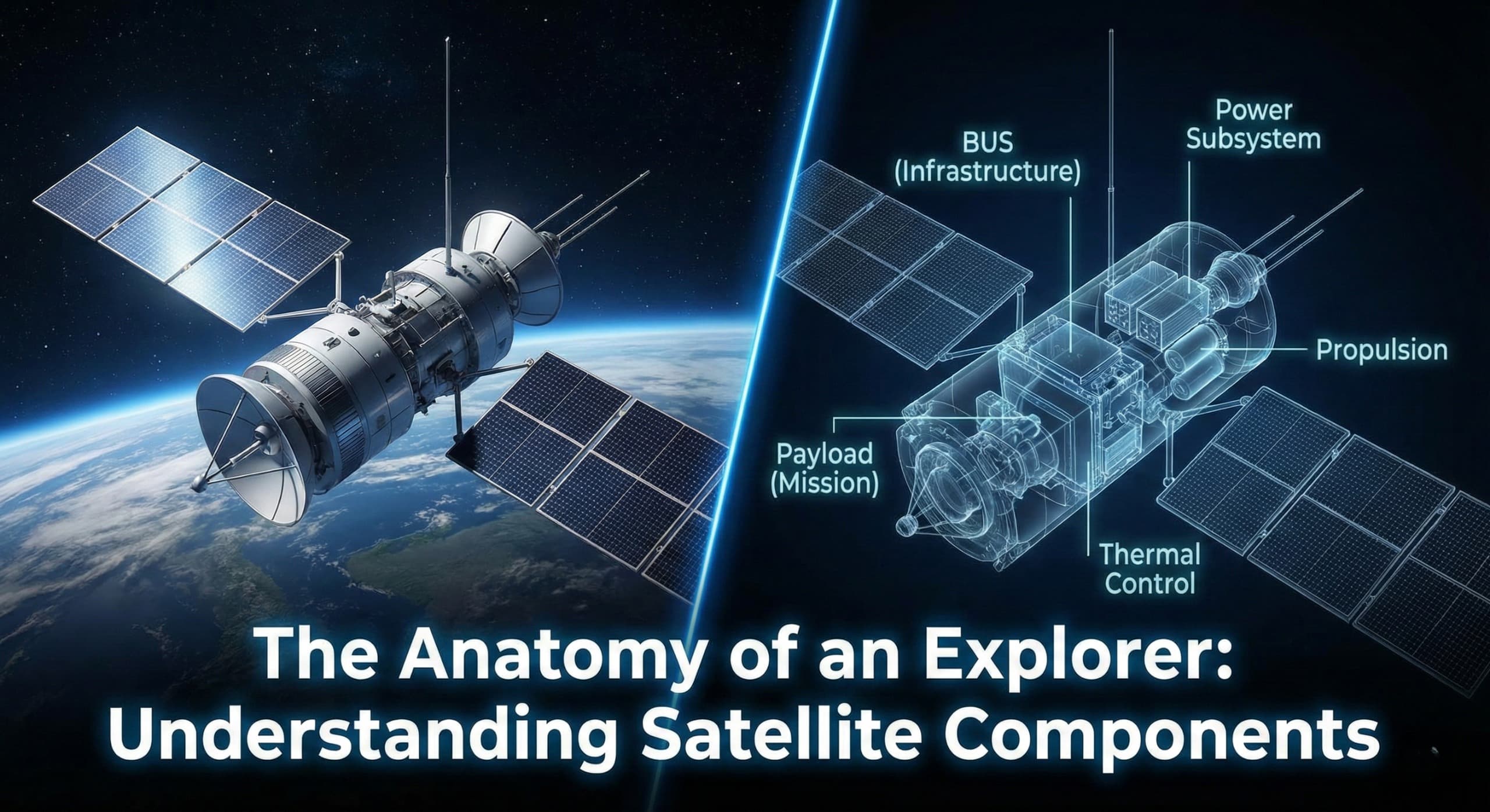 The Anatomy of an Explorer: Understanding Satellite Components - Main image