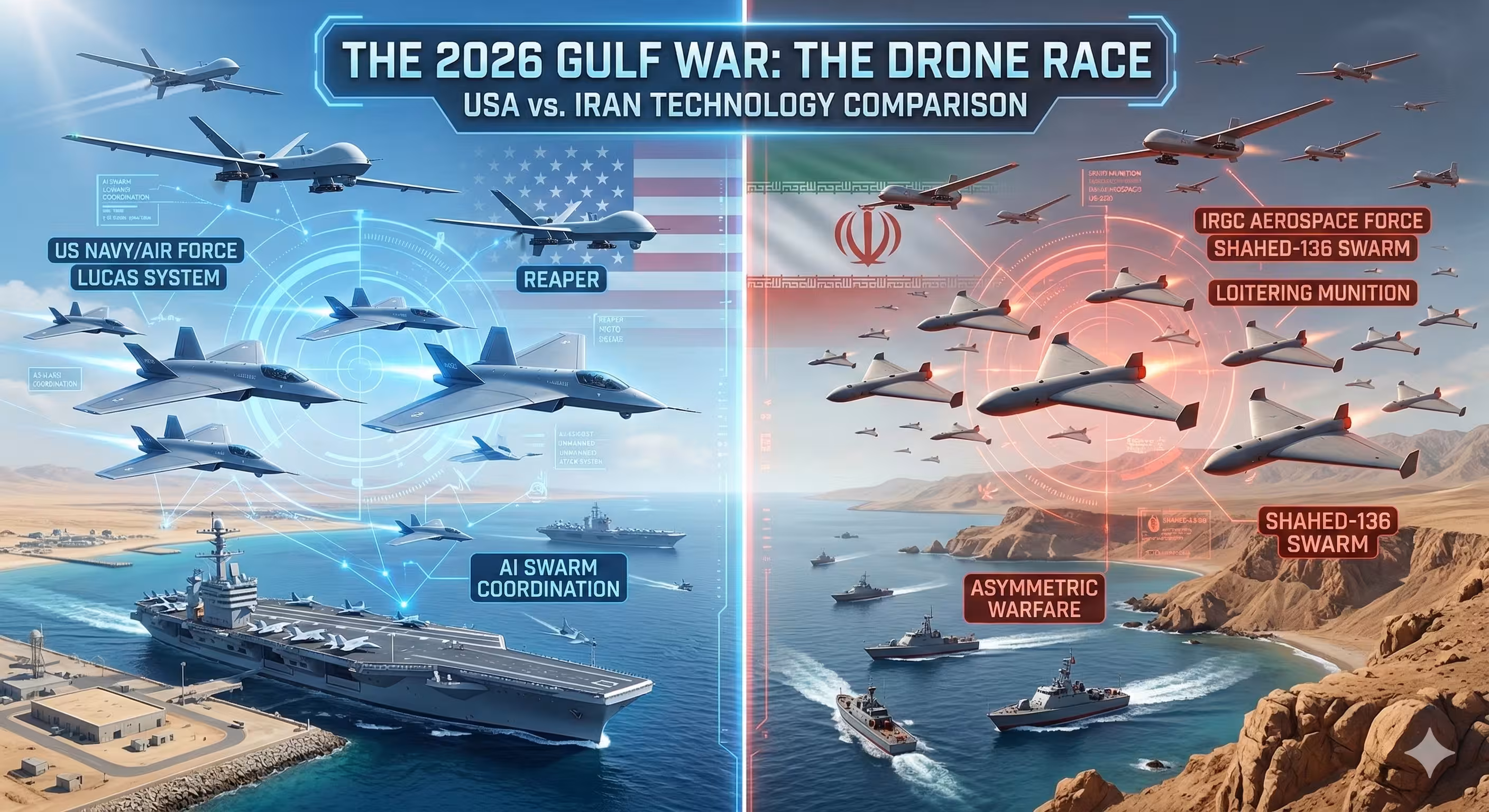 The 2026 Gulf War Drone Race - Main image