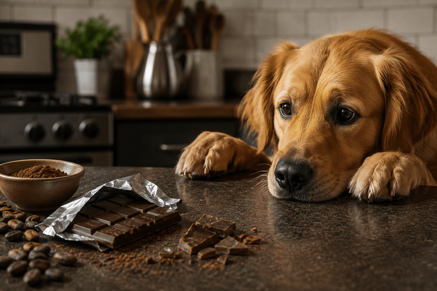 Theobromine: The Silent Poison for Your Dog That Hiding in Your Kitchen - Main image