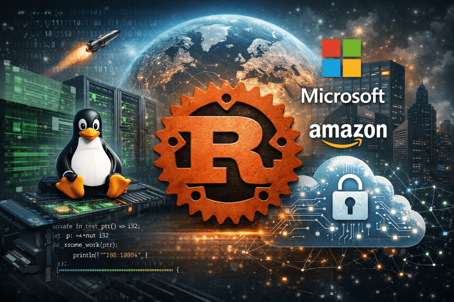 Why Rust Is Being Adopted by Linux, Microsoft, and Amazon - Main image