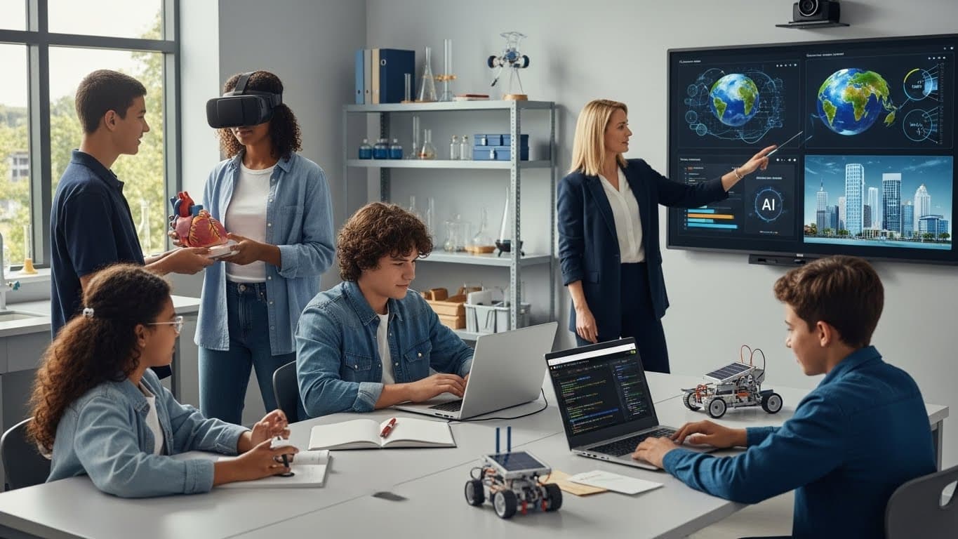 Future Trends in STEM Fields - What's Shaping Tomorrow's Science and Technology - Main image