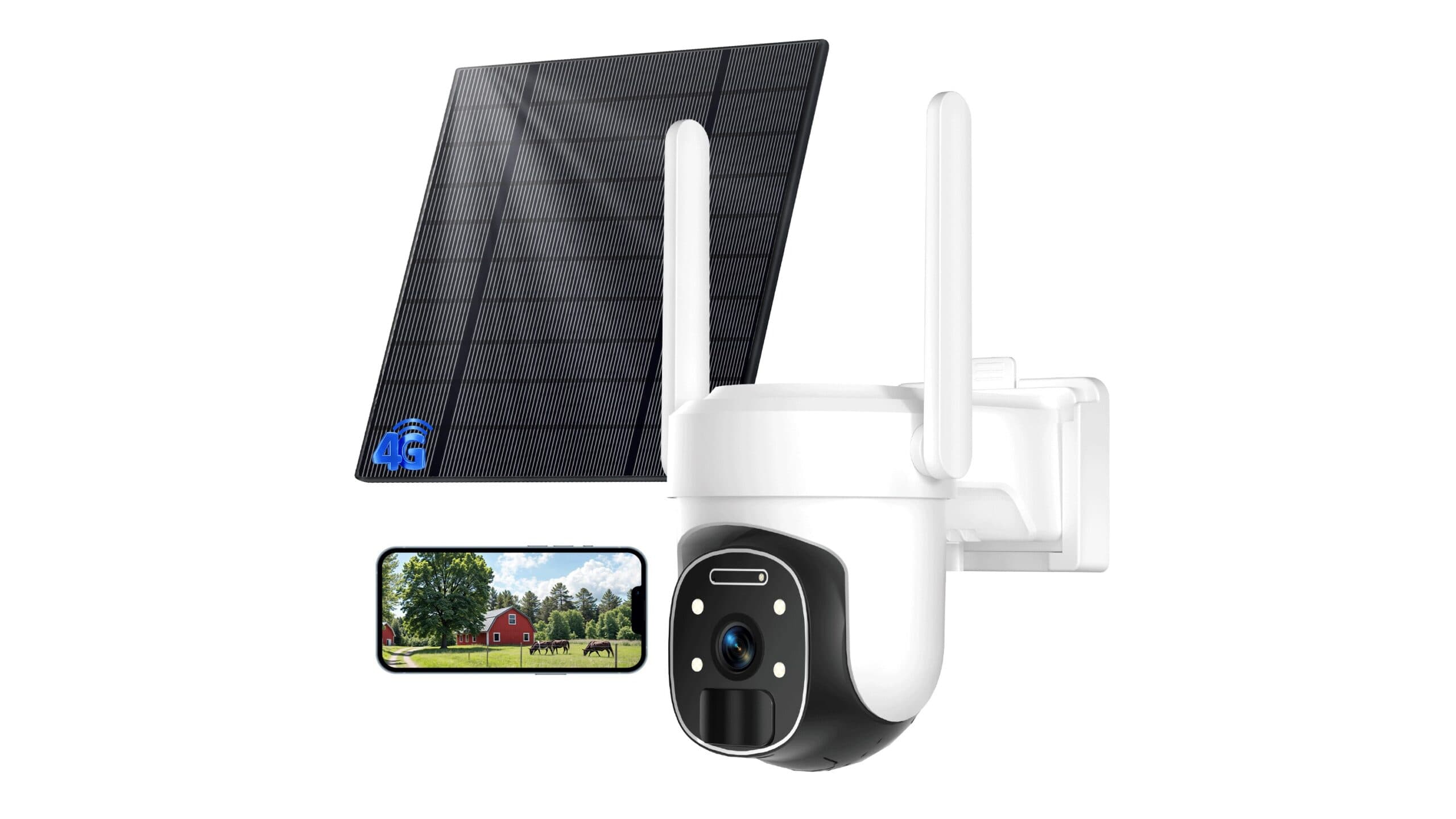 Huevue’s Affordable AI Security Camera Comes With Solar Power and Night Vision